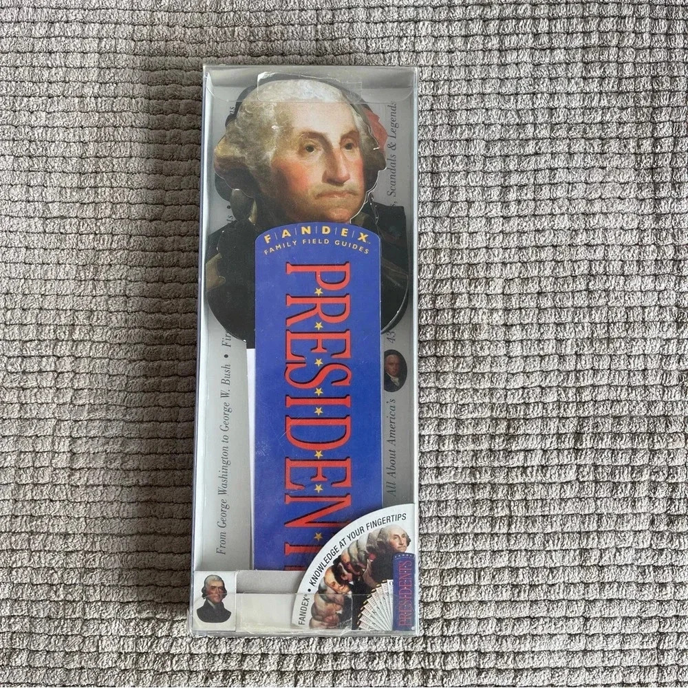Presidents Fandex Family Field Guide, George Washington to George Bush 08